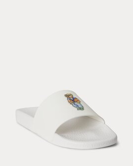 Slipper Polo Bear Ralph Lauren Wit