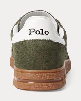 Bedford su&egrave;de sneaker Armadillo/Deckwash white