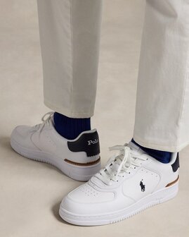 Masters Court leren sneaker