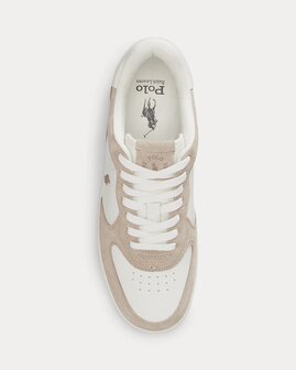 Masters Court leren sneaker Milkshake