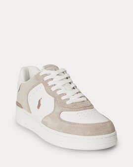 Masters Court leren sneaker Milkshake