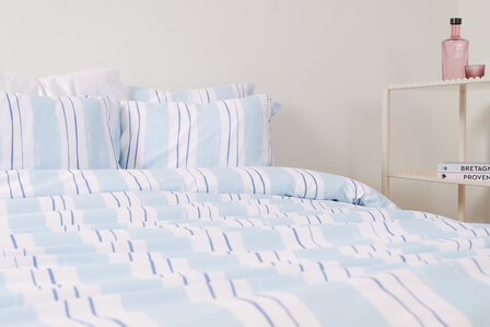 Sisco blauw satin