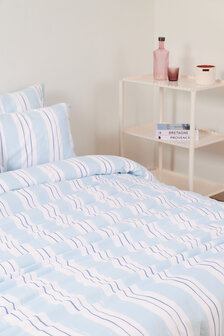 Sisco blauw satin