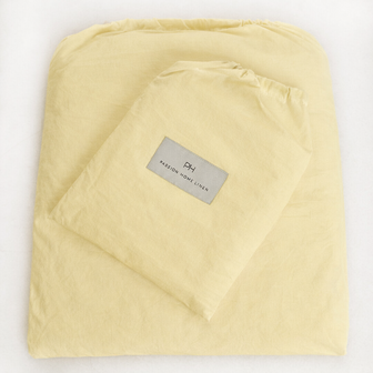 Stonewashed percale Butter