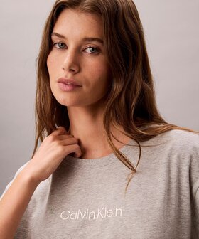 Relaxed T-shirt - Cotton Stretch Lounge Grey