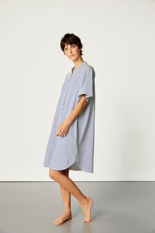 Nachtjurk Flora blauw Pluto