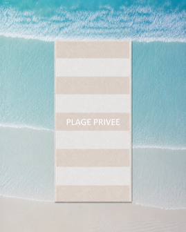 Strandlaken Plage Privee