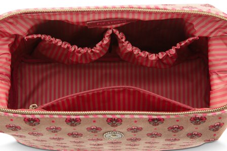 Toilettas Cooper Groot Jaipur Flower zand/pink Pip Studio