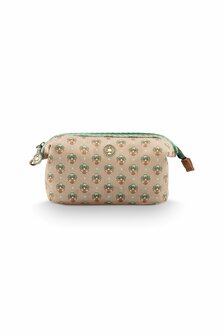 Toilettas Cooper klein Jaipur Flower groen