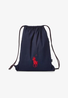 Gym tas blauw Polo Ralph Lauren