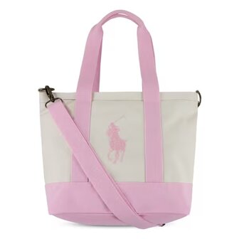 Polo Player Tote pink