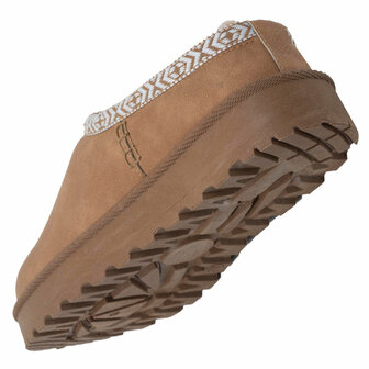 Dames pantoffel camel Isotoner
