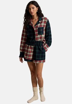Pyjamashort flanel Polo Ralph Lauren
