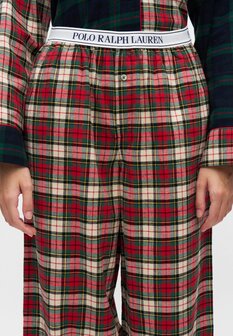 Flanellen pyjamabroek Polo Ralph Lauren