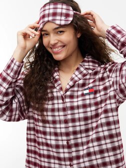 Flanellen pyjamashort Tommy Hilfiger