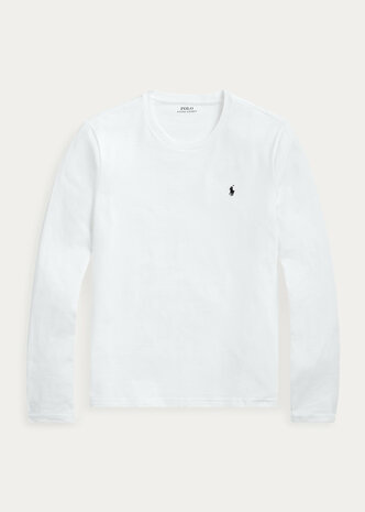 Wit T-shirt Polo Ralph Lauren lange mouw