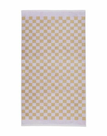 Checker Gastendoekje Lilac 030x050