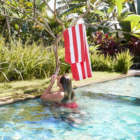 Dock & Bay Beach Towel Cabana Waikiki Coral XLDock & Bay Beach Towel Cabana Waikiki Coral XL