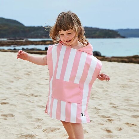 Dock & Bay Kids Poncho Malibu Pink