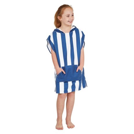 Dock & Bay Kids Poncho Whitsunday Blue