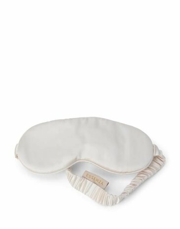 Zijden oogmasker Alice ivory