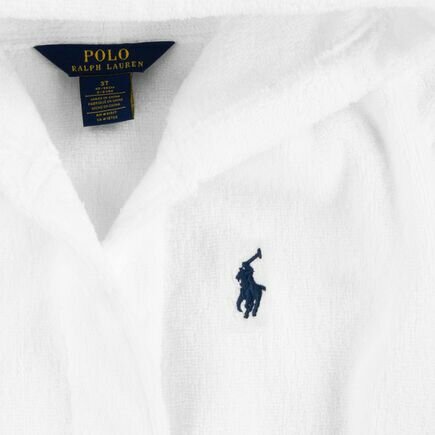 Witte terry badjas Polo Ralph Lauren