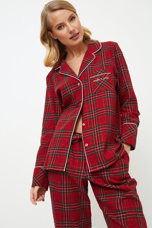 pyjama Holly rood tartan Aruelle