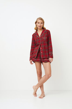 Pyjama short Holly rood Aruelle 