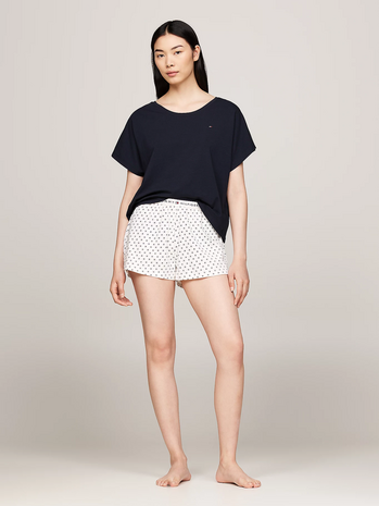 Tommy Hilfiger pyjamaset met T-shirt en short 