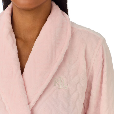 Fleece kamerjas Ralph Lauren roze