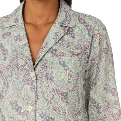 Nachthemd paisley Lauren Ralph Lauren 