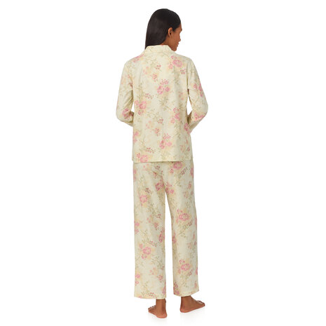 Flanel pyjama bloemen Ralph Lauren 