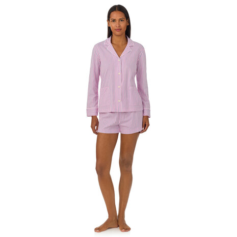 Pyjama roze Lauren Ralph Lauren