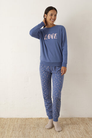 Pyjama Love blauw Promise