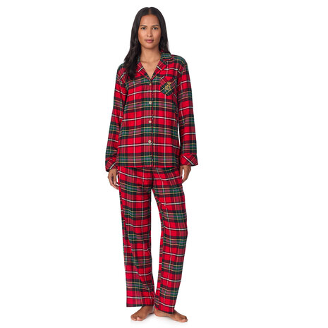 Pyjama Lauren rood plaid Ralph Lauren 