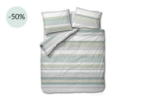 Scandi Stripe Aqua