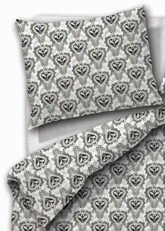 Paisley taupe Percale promo