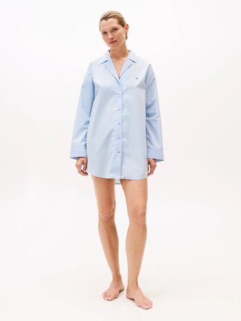 Doorknoop nachthemd Tommy Hilfiger
