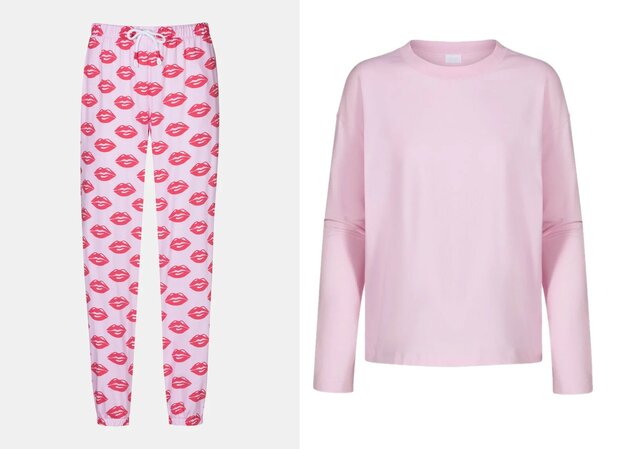Pyjama sweet kiss soft pink Mey