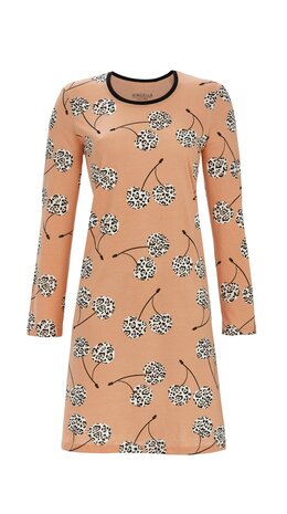 Nachtkleed met trendy kersenprint Ringella