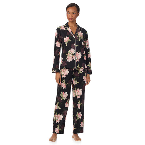 Pyjama Floral zwart Lauren Ralph Lauren