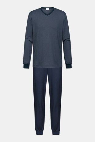 Pyjama Benninson jachtblauw heren Mey