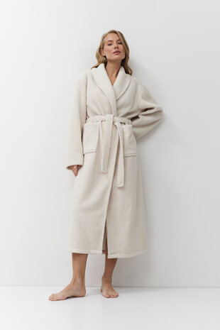 Simone badjas beige