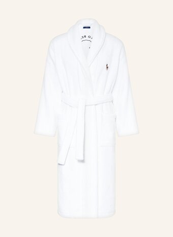 Polo Bear Ralph Lauren badjas wit 