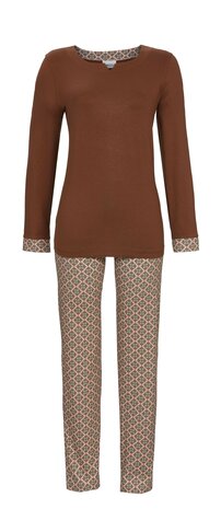 Pyjama Ringella Kastanie