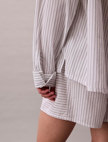 Calvin Klein top Popelin katoen