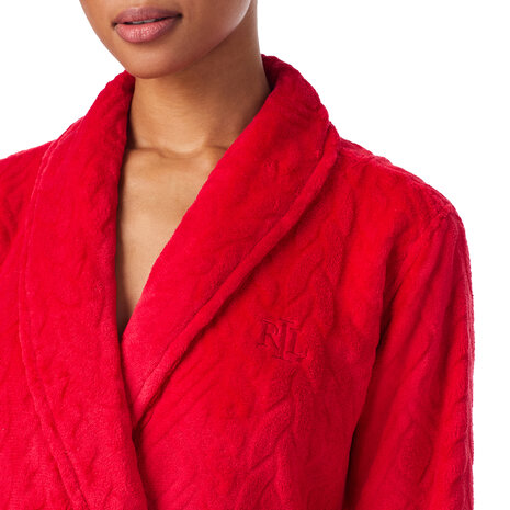 Kamerjas Chenille Lauren Ralph Lauren rood