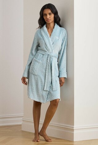 Kamerjas Chenille Lauren Ralph Lauren blauw