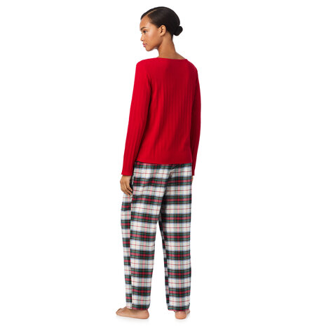 Pyjamaset Henley creme pld Lauren Ralph Lauren