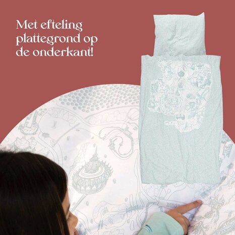 Snurk dekbedovertrek Python Efteling